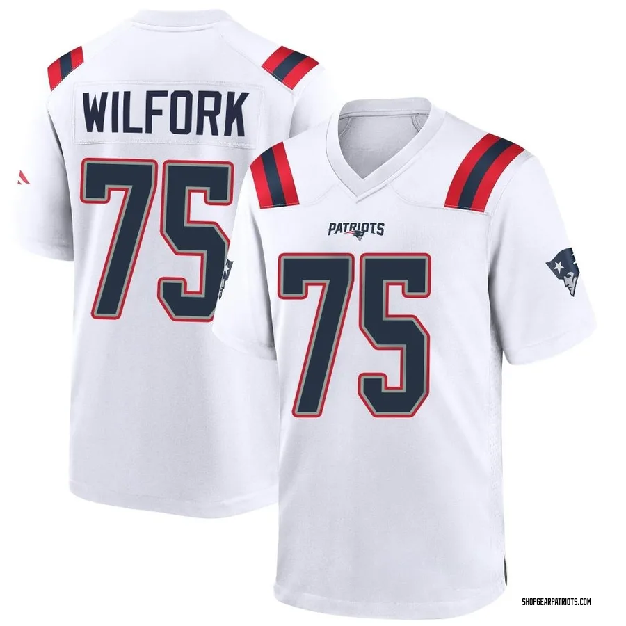 Vince Wilfork Men's New England Patriots Nike Jersey